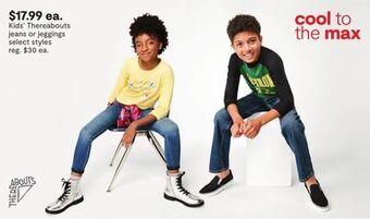 JC Penney Kids' thereabouts jeans or jeggings offer