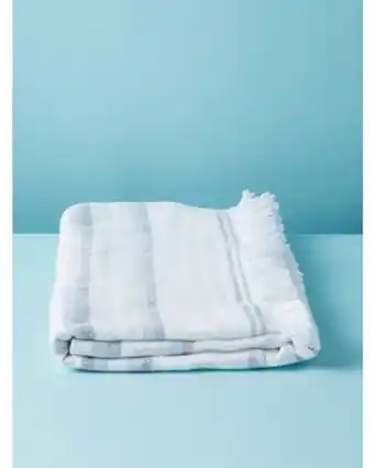 Home Goods Striped fouta beach towel offer
