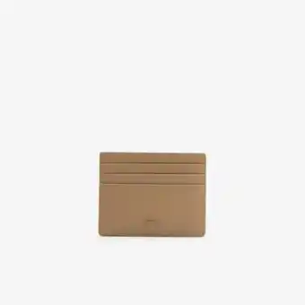 Lacoste Unisex fitzgerald colorblock leather card holder offer