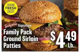 Econofoods Family pack ground sirloin patties offer