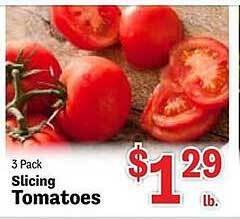 Food Depot Slicing tomatoes offer