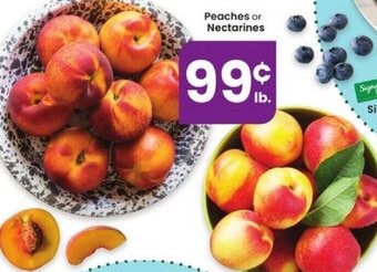 Albertsons Peaches or Nectarines offer