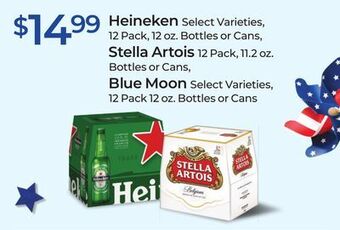 Rite Aid Heineken, stella artois, blue moon offer
