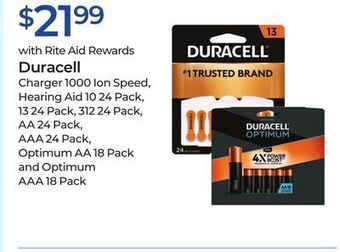 Rite Aid Duracell offer