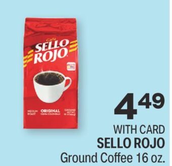 CVS Sello rojo ground coffee 16 oz. offer