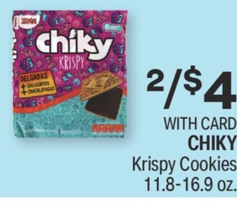 CVS Chiky krispy cookies 11.8-16.9 oz. offer