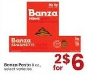 Albertsons Banza Pasta offer