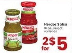 Albertsons Herdez Salsa offer