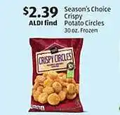 Aldi Crispy potato circles offer