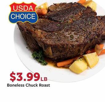 Fareway Boneless chuck roast offer