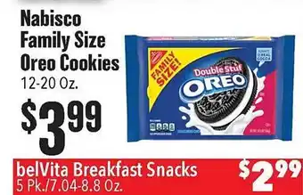 Econofoods Nabisco family size oreo cookies offer