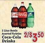 Food Depot Coca-cola drinks offer