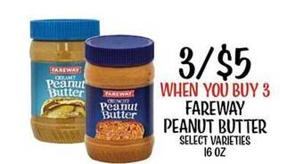 Fareway Fareway peanut butter offer