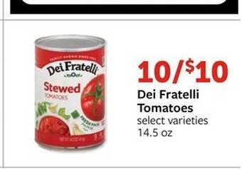 Fareway Dei fratelli tomatoes offer