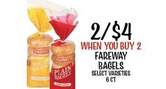 Fareway Fareway bagels offer