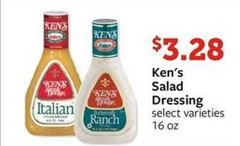 Fareway Ken's salad dressing offer