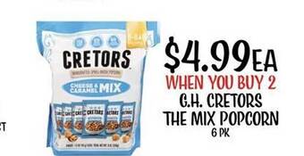Fareway G.h. cretors the mix popcorn offer