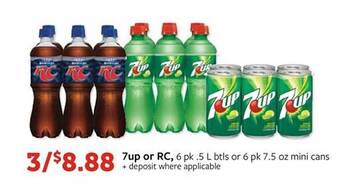 Fareway 7up or rc offer