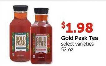 Fareway Gold peak tea offer