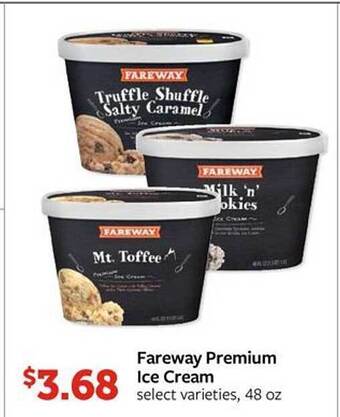 Fareway Fareway premium ice cream offer