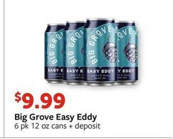 Fareway Big grove easy eddy offer