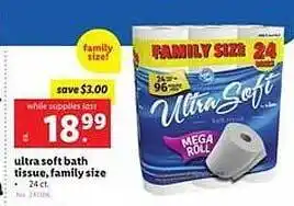 Lidl Ultra soft bath tissue family size offer