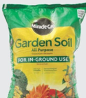 The Home Depot Miracle-gro 0.75 cu. ft. garden soil offer