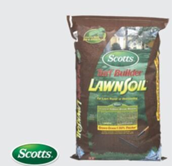 The Home Depot Scotts 1.5 cu. ft. turf builder® lawn soil offer