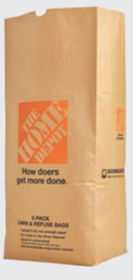 The Home Depot The home depot 5-pack 30-gallon lawn & refuse bags offer