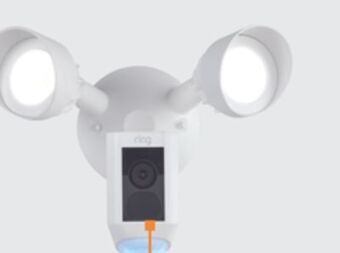 The Home Depot Ring floodlight cam wired plus offer