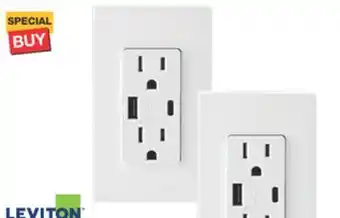 The Home Depot 2-pack 15 amp duplex outlet offer