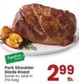 Albertsons Pork Shoulder Blade Roast offer
