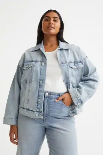 H&M H&m+ denim jacket offer