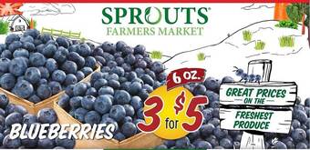 Sprouts Farmers Market Blueberries offer