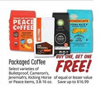 Sprouts Farmers Market Packaged coffee offer