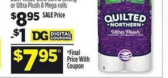 Dollar General Quilted northern offer