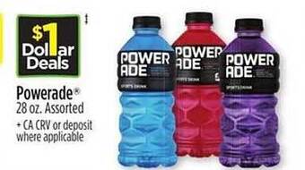 Dollar General Powerade offer