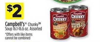 Dollar General Campbell's chunky soup offer