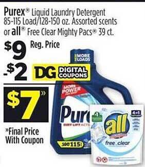 Dollar General Purex offer