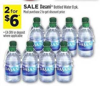 Dollar General Dasani bottled water offer