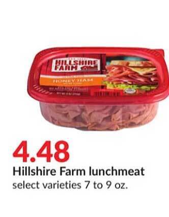 Hy-Vee Hillshire farm lunchmeat offer