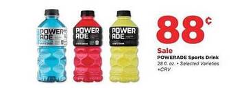 Stater Bros Powerade sports drink offer