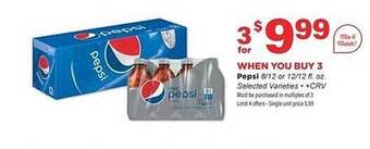 Stater Bros Pepsi offer