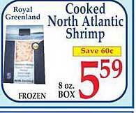 Market Basket Cooked north atlantic shrimp offer