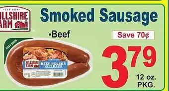 Market Basket Smoked sausage offer