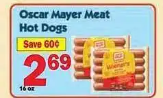 Market Basket Oscar mayer meat hot dogs offer