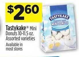 Dollar General Tastykake mini donuts offer