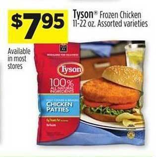 Dollar General Tyson frozen chicken offer