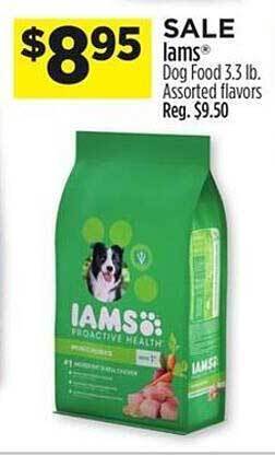 Dollar General Iams dog food offer