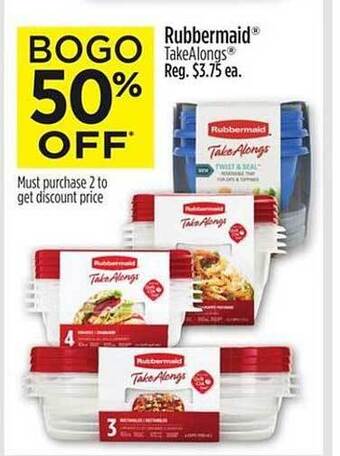 Dollar General Rubbermaid takealongs offer